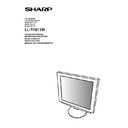 Sharp LL-T1811W (serv.man12) User Manual / Operation Manual