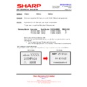 Sharp PN-70TA3 (serv.man23) Service Manual / Technical Bulletin