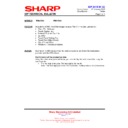 Sharp PN-70TA3 (serv.man25) Service Manual / Technical Bulletin