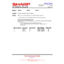 Sharp PN-70TA3 (serv.man32) Service Manual / Technical Bulletin