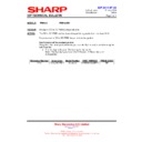 Sharp PN-K322BH (serv.man20) Service Manual / Technical Bulletin