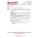 Sharp PN-L602B (serv.man20) Service Manual / Technical Bulletin