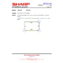 Sharp PN-L702B (serv.man19) Service Manual / Technical Bulletin