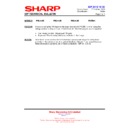 Sharp PN-L702B (serv.man23) Service Manual / Technical Bulletin