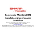Sharp PN-V601 (serv.man6) Handy Guide