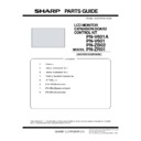 Sharp PN-V601 (serv.man7) Service Manual / Parts Guide