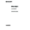 pn-v601 (serv.man8) user manual / operation manual