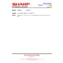 Sharp PN-Y325 (serv.man11) Service Manual / Technical Bulletin