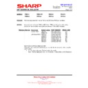 Sharp PN-Y325 (serv.man9) Service Manual / Technical Bulletin