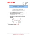 Sharp AL-1217 (serv.man36) Service Manual / Technical Bulletin