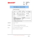 Sharp AL-1217 (serv.man41) Service Manual / Technical Bulletin