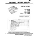 Sharp AL-1220 (serv.man12) Service Manual / Parts Guide