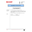 Sharp AL-1220 (serv.man28) Service Manual / Technical Bulletin
