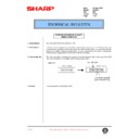 Sharp AL-1220 (serv.man33) Service Manual / Technical Bulletin