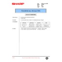 Sharp AL-1220 (serv.man42) Service Manual / Technical Bulletin
