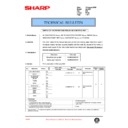 Sharp AL-1220 (serv.man43) Service Manual / Technical Bulletin