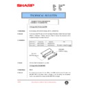 Sharp AL-1220 (serv.man45) Service Manual / Technical Bulletin