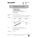 Sharp AL-1220 (serv.man53) Service Manual / Technical Bulletin