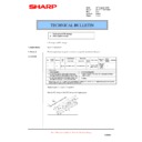 Sharp AL-1622 (serv.man37) Service Manual / Technical Bulletin