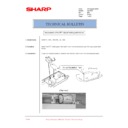 Sharp AL-1644 (serv.man30) Service Manual / Technical Bulletin
