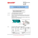 Sharp AL-2040 (serv.man13) Service Manual / Technical Bulletin