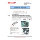 Sharp AL-2040 (serv.man15) Service Manual / Technical Bulletin