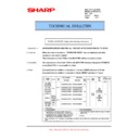 Sharp AL-2040 (serv.man17) Service Manual / Technical Bulletin