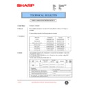 Sharp AL-800 (serv.man32) Service Manual / Technical Bulletin