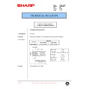 Sharp AL-800 (serv.man35) Service Manual / Technical Bulletin