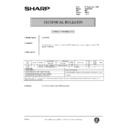 Sharp AL-800 (serv.man40) Service Manual / Technical Bulletin
