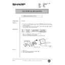 Sharp AL-800 (serv.man41) Service Manual / Technical Bulletin