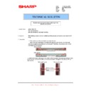 Sharp AR-120E (serv.man17) Service Manual / Technical Bulletin