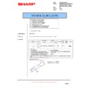 Sharp AR-120E (serv.man21) Service Manual / Technical Bulletin