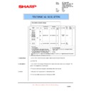 Sharp AR-122E (serv.man79) Service Manual / Technical Bulletin