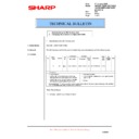 Sharp AR-122EN (serv.man20) Service Manual / Technical Bulletin