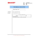Sharp AR-122EN (serv.man22) Service Manual / Technical Bulletin
