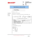 Sharp AR-150 (serv.man28) Service Manual / Technical Bulletin