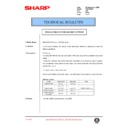Sharp AR-161 (serv.man104) Service Manual / Technical Bulletin