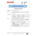 Sharp AR-161 (serv.man110) Service Manual / Technical Bulletin