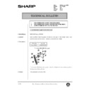Sharp AR-161 (serv.man136) Service Manual / Technical Bulletin