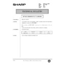 Sharp AR-161 (serv.man138) Service Manual / Technical Bulletin