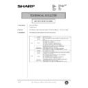 Sharp AR-161 (serv.man142) Service Manual / Technical Bulletin