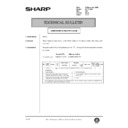Sharp AR-161 (serv.man143) Service Manual / Technical Bulletin