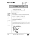 Sharp AR-161 (serv.man144) Service Manual / Technical Bulletin