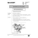 Sharp AR-161 (serv.man145) Service Manual / Technical Bulletin