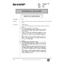 Sharp AR-161 (serv.man149) Service Manual / Technical Bulletin
