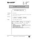 Sharp AR-161 (serv.man154) Service Manual / Technical Bulletin