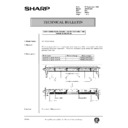 Sharp AR-161 (serv.man156) Service Manual / Technical Bulletin