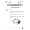 Sharp AR-161 (serv.man157) Service Manual / Technical Bulletin