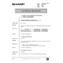 Sharp AR-161 (serv.man158) Service Manual / Technical Bulletin